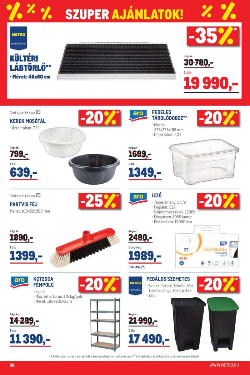 Metro Metro Élelmiszer és Szezonális katalógus 2026/04 36 oldal