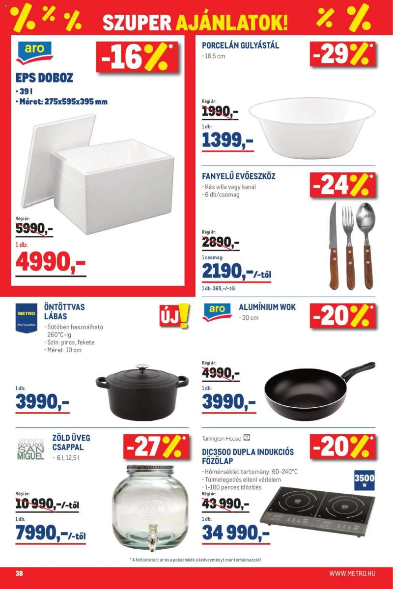Metro Metro Élelmiszer és Szezonális katalógus 2026/04 38 oldal