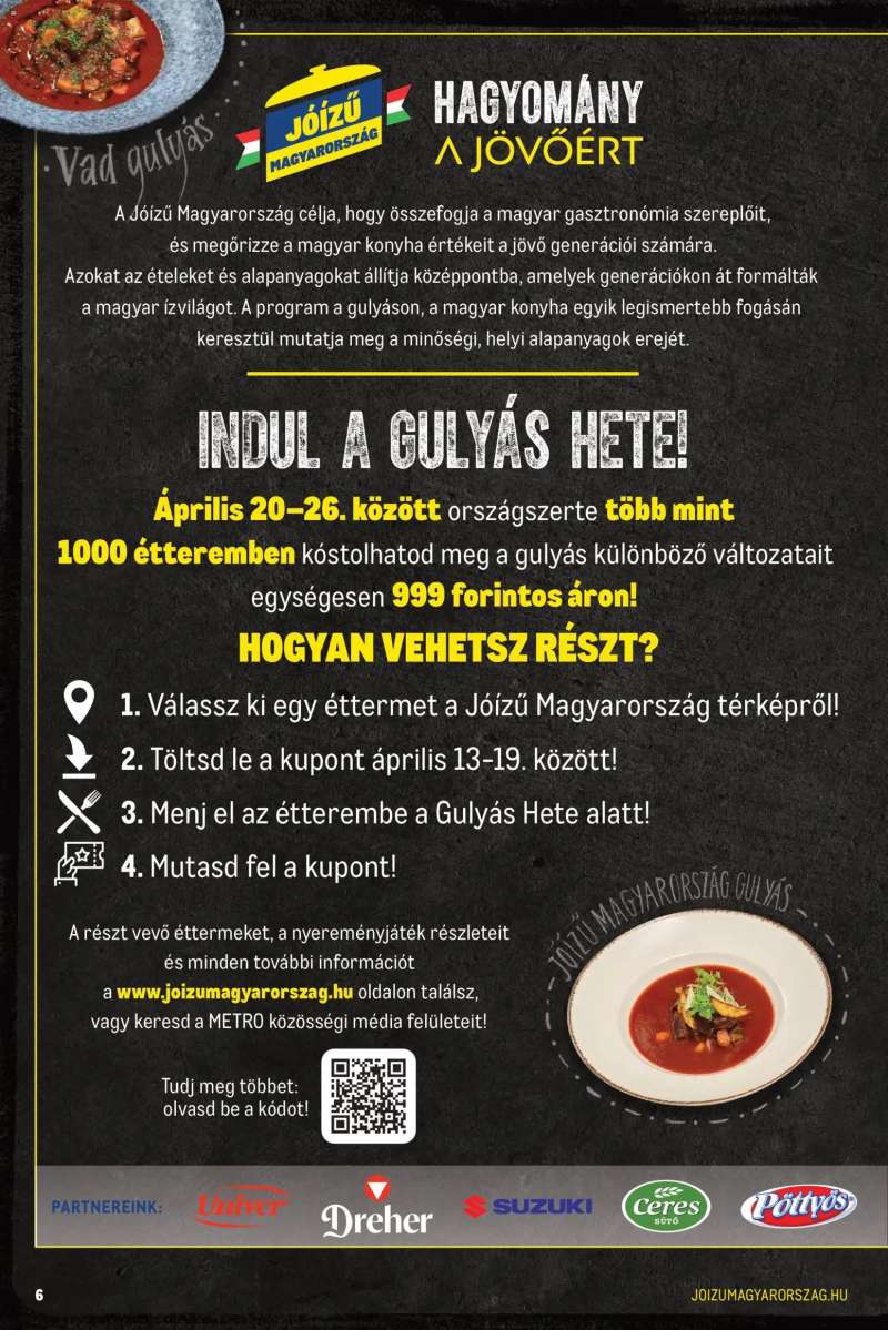 Metro Metro Élelmiszer és Szezonális katalógus 2026/04 6 oldal