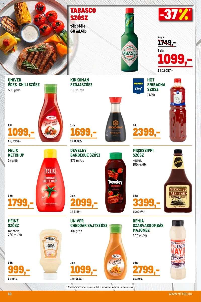 Metro Metro Grillszezon katalógus 2026/04 10 oldal