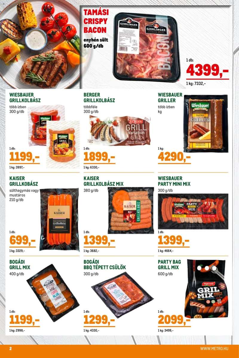 Metro Metro Grillszezon katalógus 2026/04 2 oldal