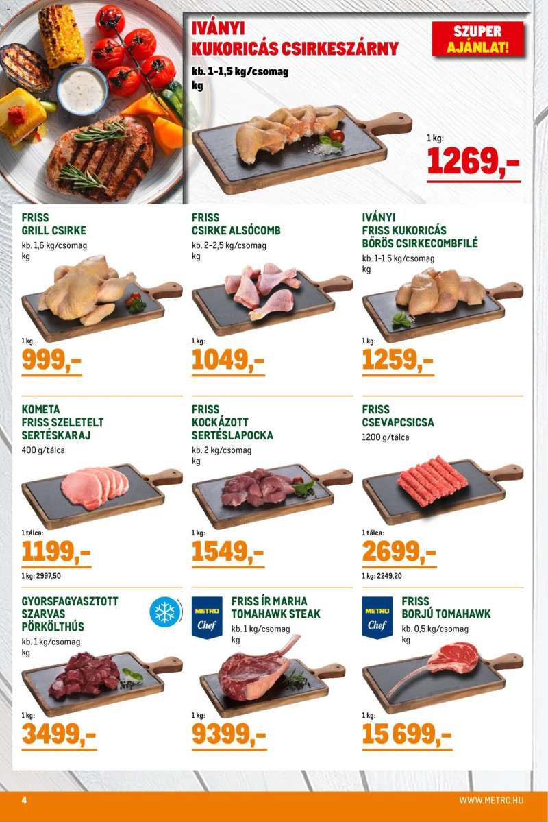 Metro Metro Grillszezon katalógus 2026/04 4 oldal