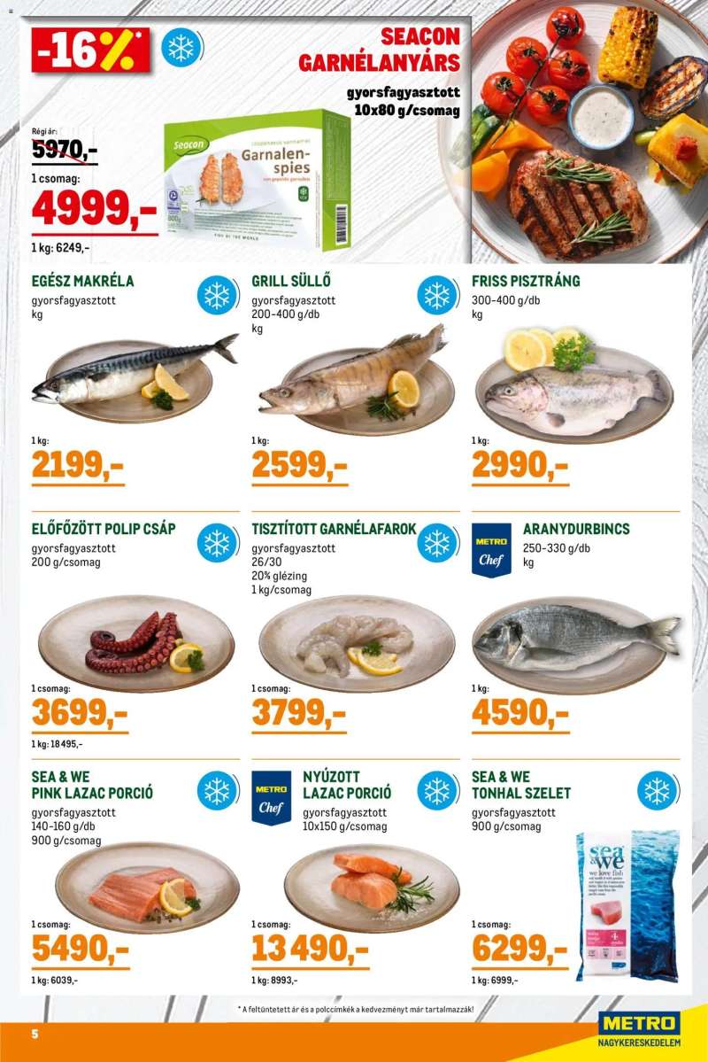 Metro Metro Grillszezon katalógus 2026/04 5 oldal