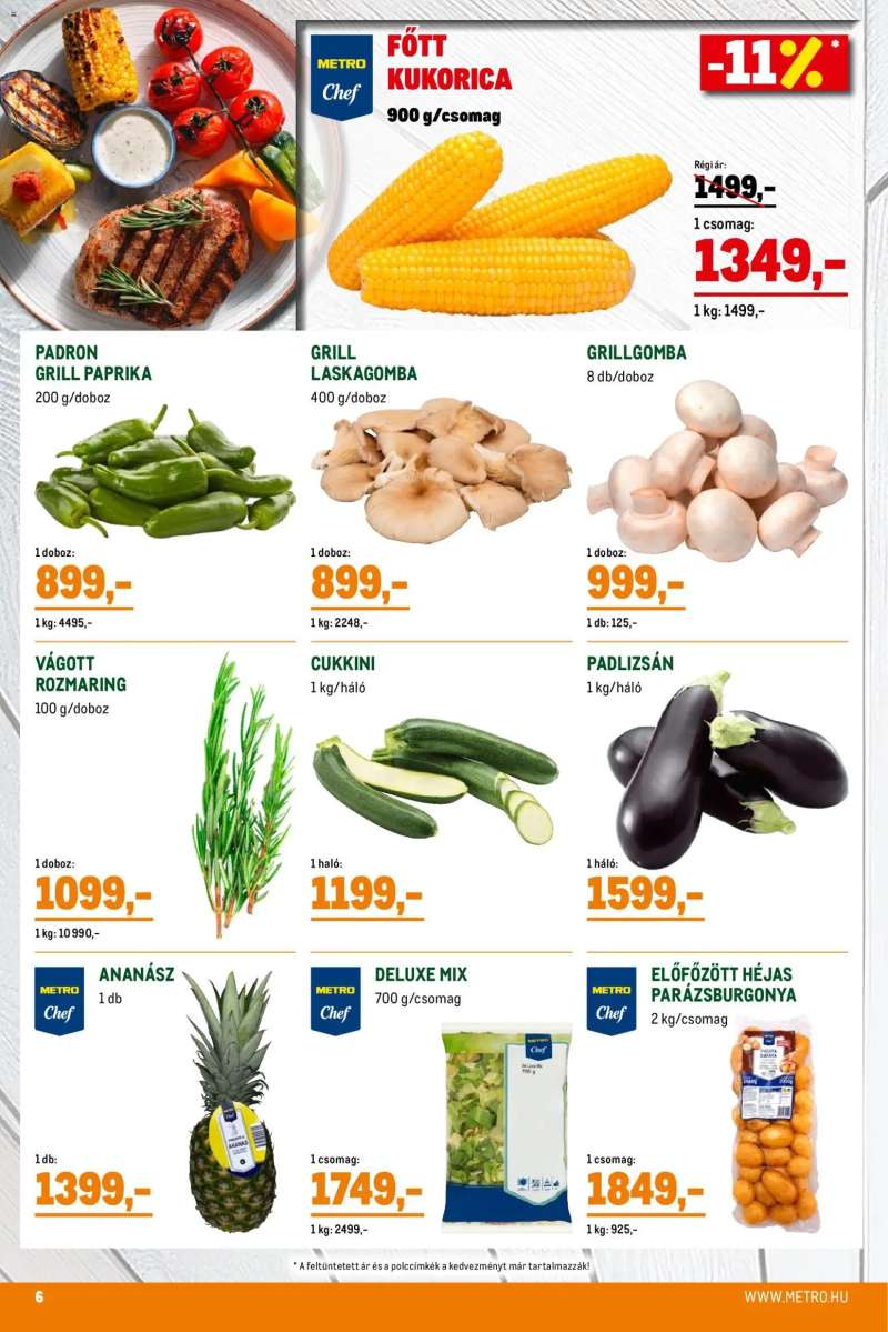 Metro Metro Grillszezon katalógus 2026/04 6 oldal