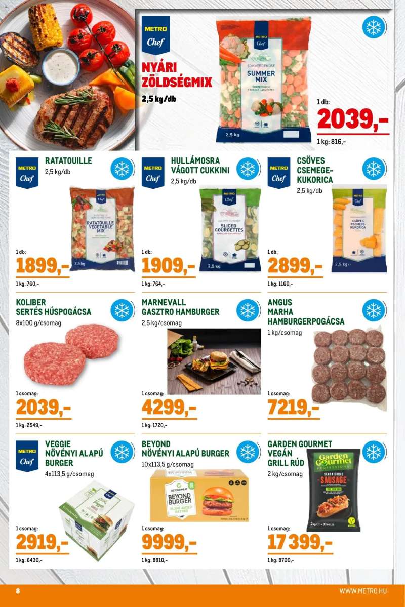 Metro Metro Grillszezon katalógus 2026/04 8 oldal