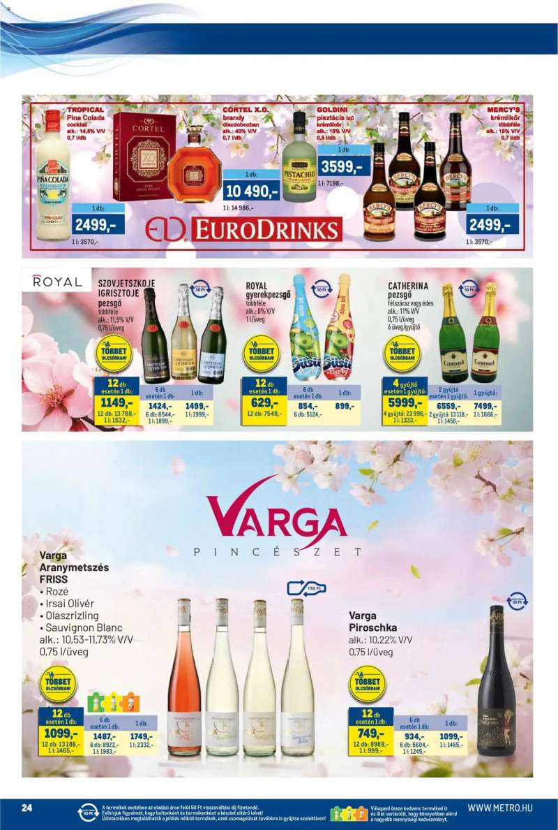 Metro Metro akciós újság 24 oldal