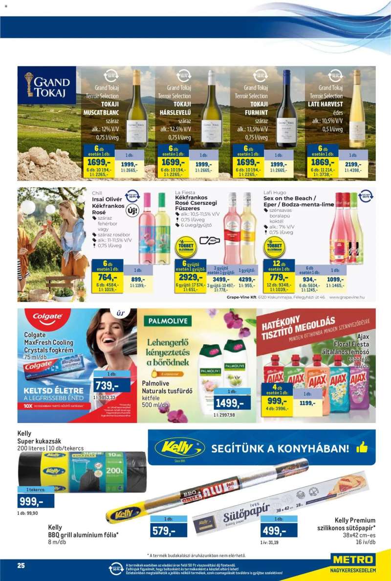 Metro Metro akciós újság 25 oldal