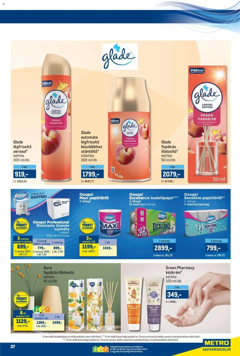 Metro Metro akciós újság 27 oldal