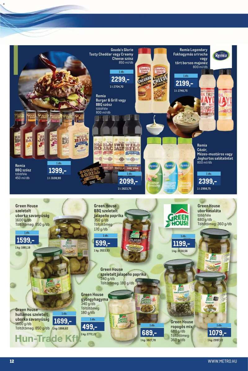 Metro Metro akciós újság 12 oldal