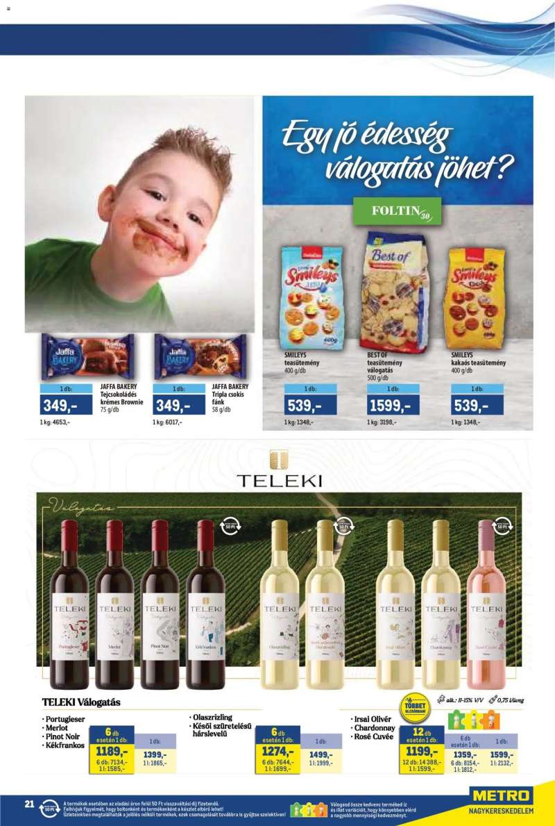 Metro Metro akciós újság 21 oldal