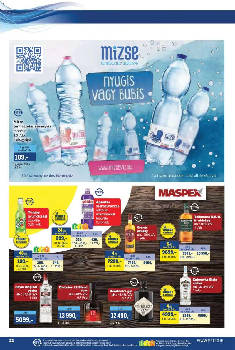 Metro Metro akciós újság 22 oldal