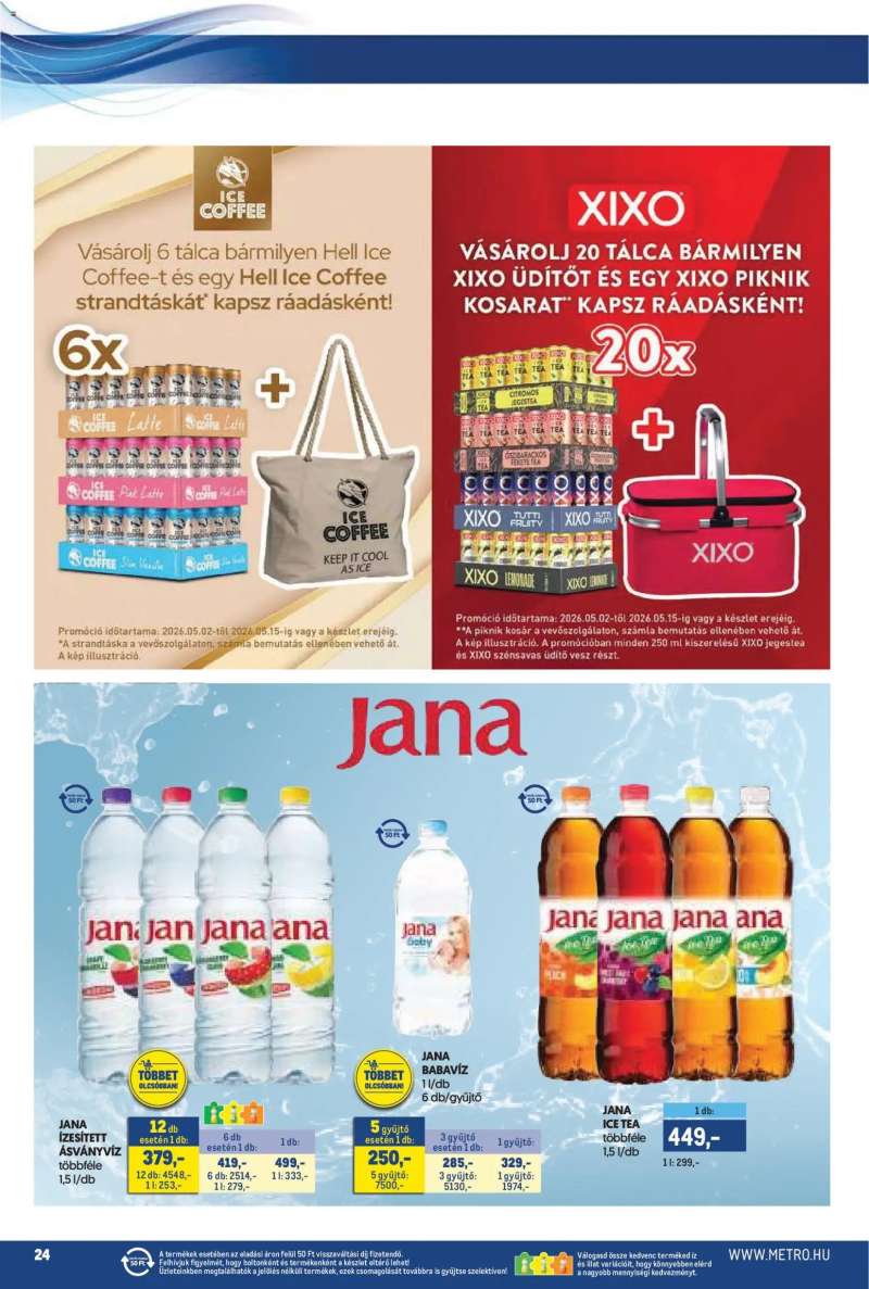 Metro Metro akciós újság 24 oldal
