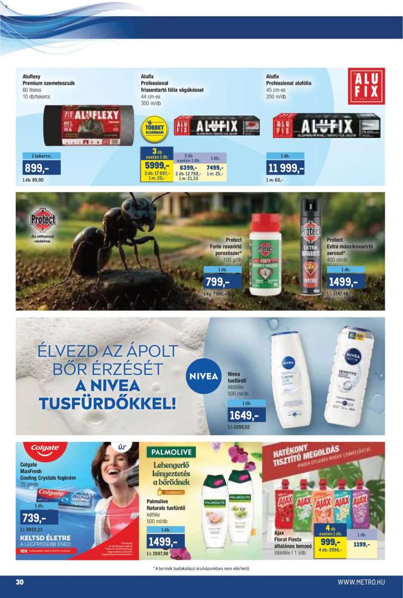 Metro Metro akciós újság 30 oldal