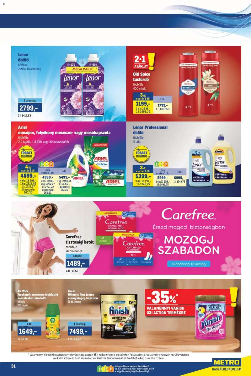 Metro Metro akciós újság 31 oldal
