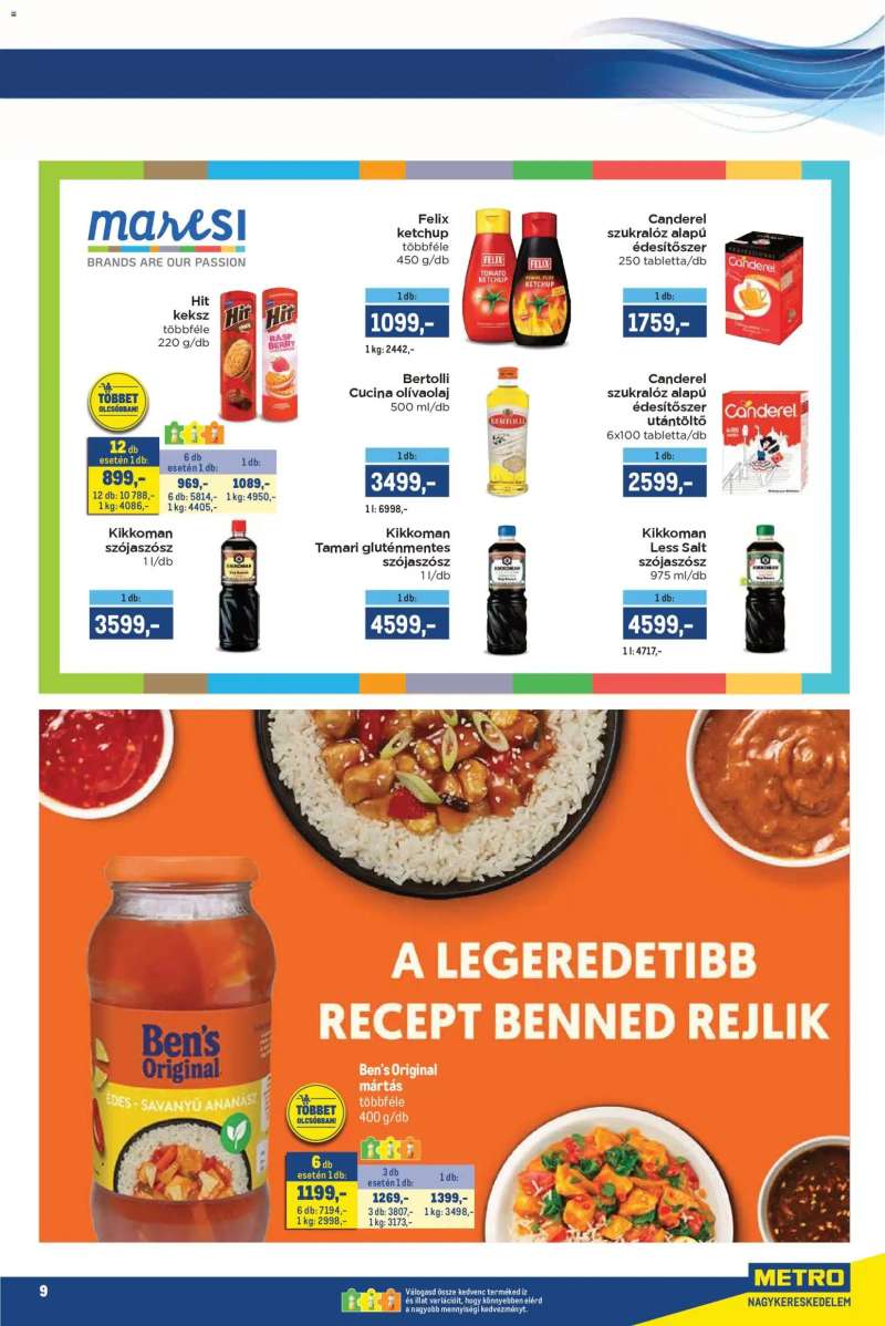 Metro Metro akciós újság 9 oldal