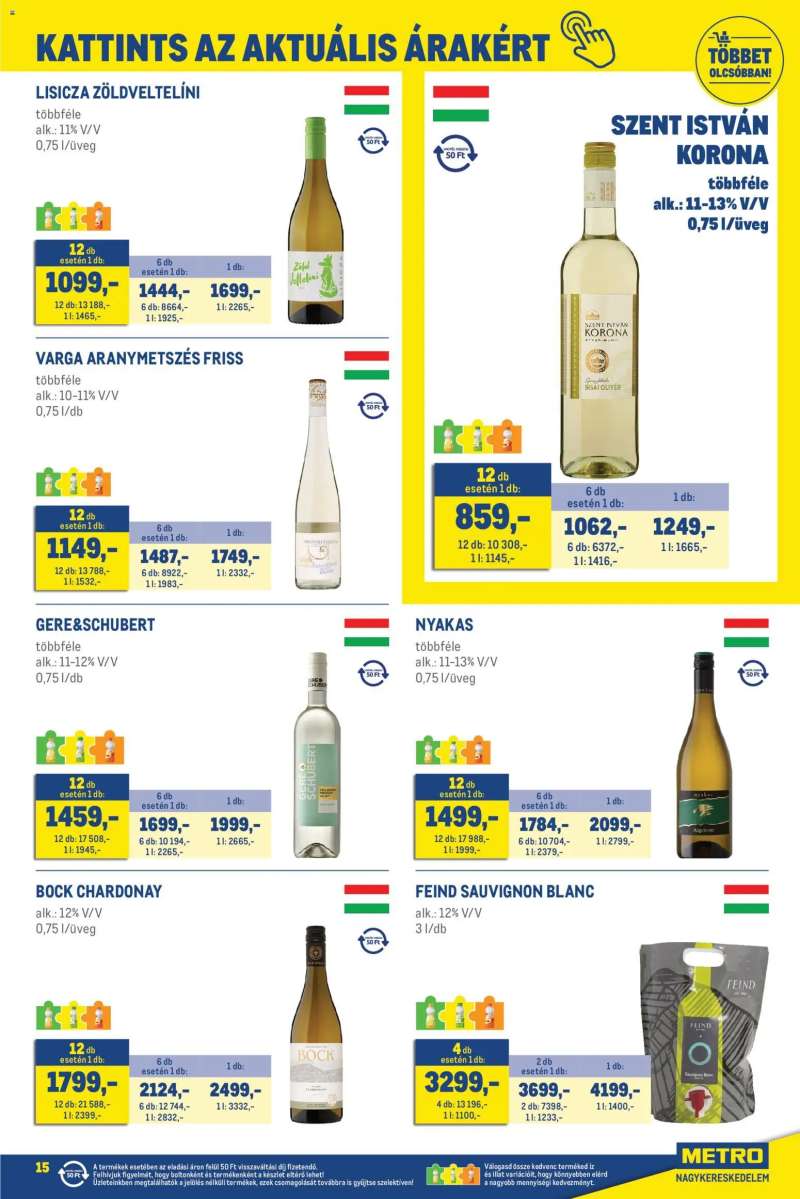 Metro Metro Élelmiszer és Szezonális katalógus 2026/05 15 oldal
