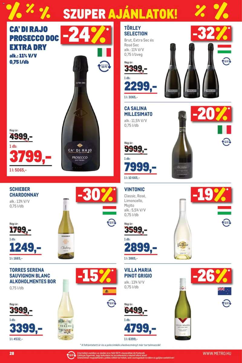 Metro Metro Élelmiszer és Szezonális katalógus 2026/05 28 oldal