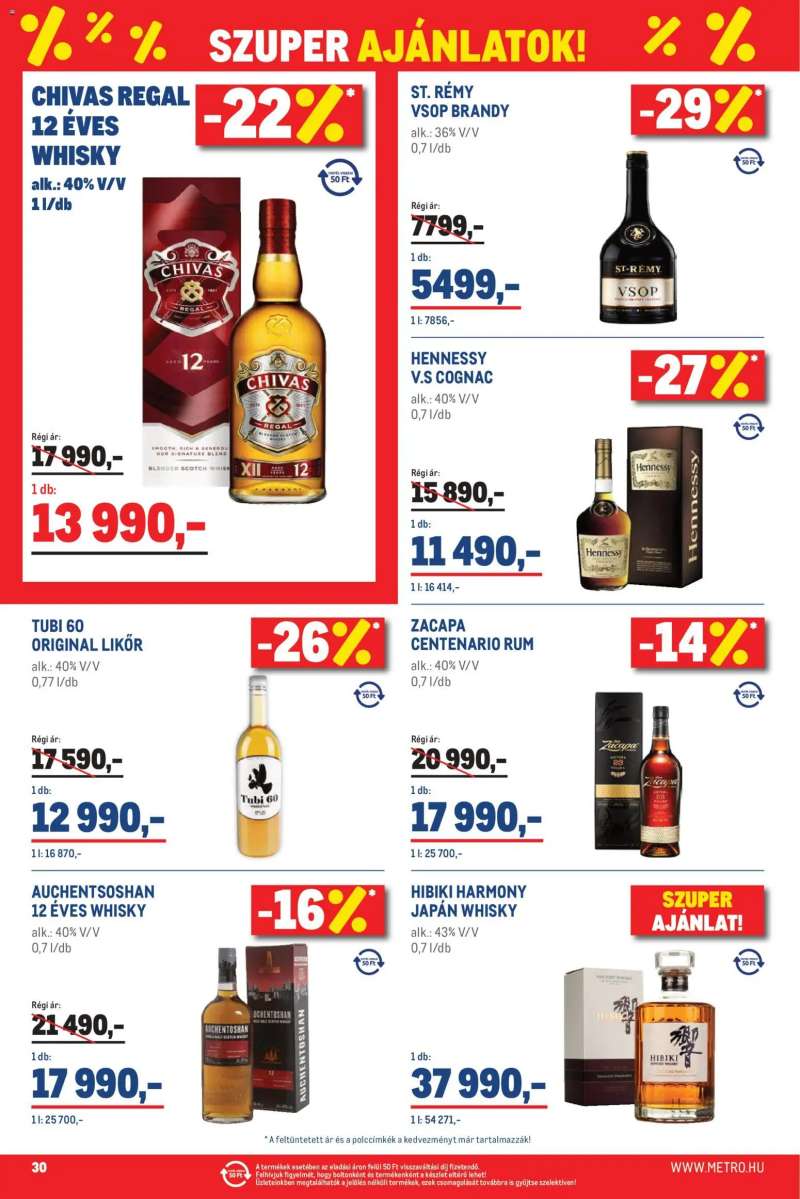 Metro Metro Élelmiszer és Szezonális katalógus 2026/05 30 oldal