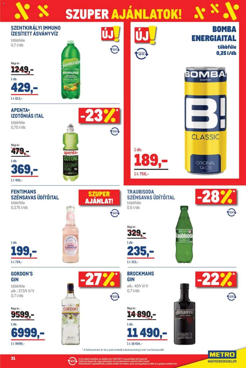 Metro Metro Élelmiszer és Szezonális katalógus 2026/05 31 oldal