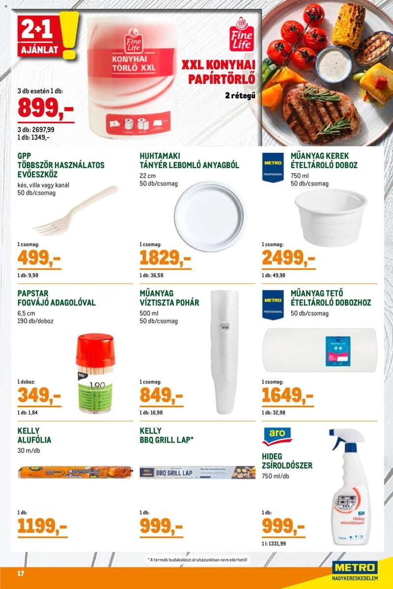 Metro Metro Grill katalógus 2026/05 17 oldal