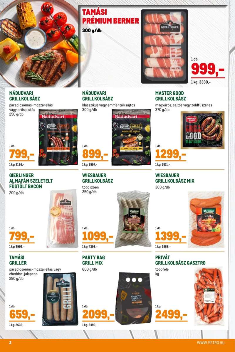 Metro Metro Grill katalógus 2026/05 2 oldal