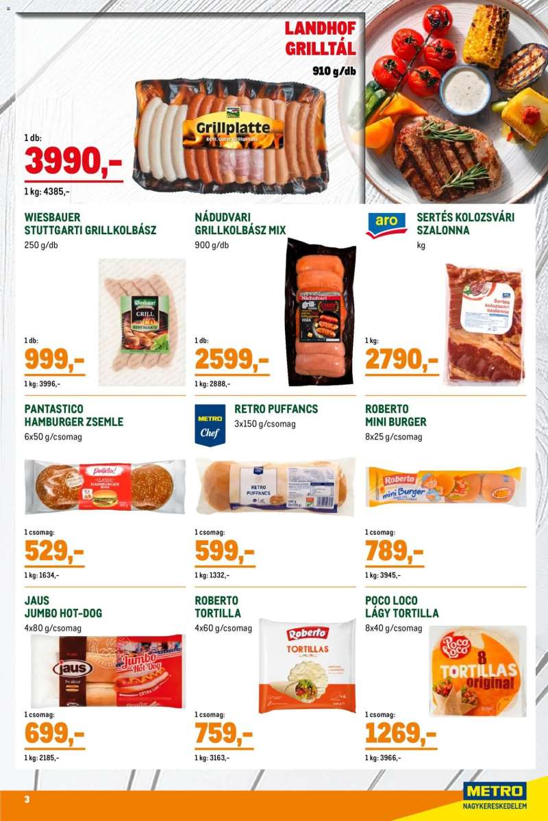 Metro Metro Grill katalógus 2026/05 3 oldal