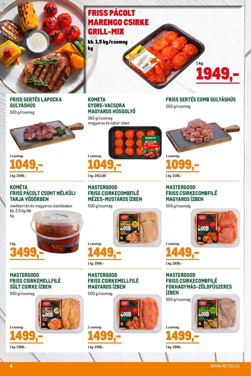 Metro Metro Grill katalógus 2026/05 4 oldal
