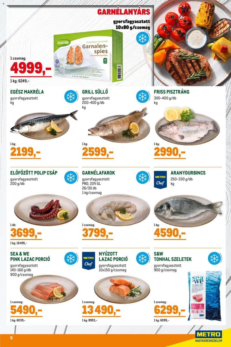 Metro Metro Grill katalógus 2026/05 5 oldal