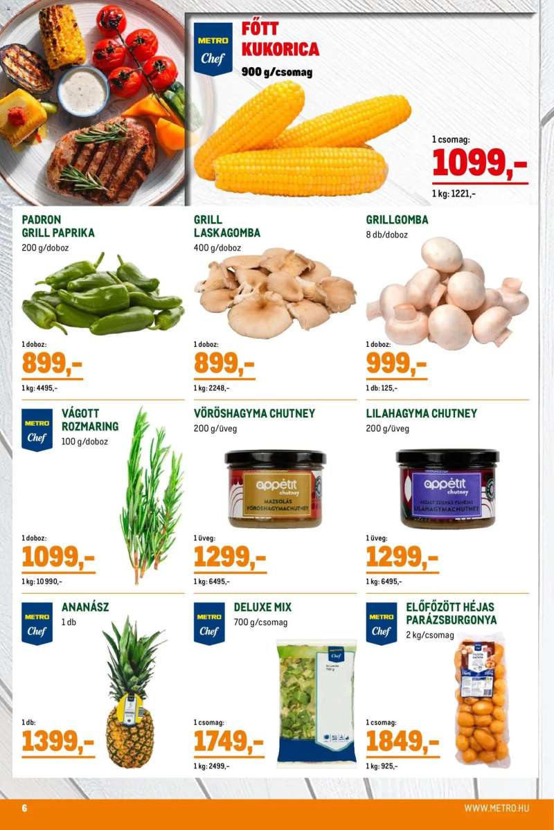 Metro Metro Grill katalógus 2026/05 6 oldal