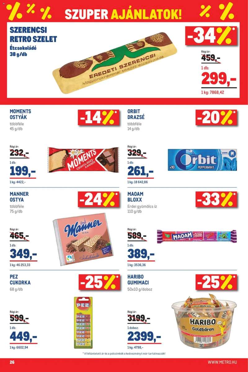 Metro Metro akciós újság 26 oldal