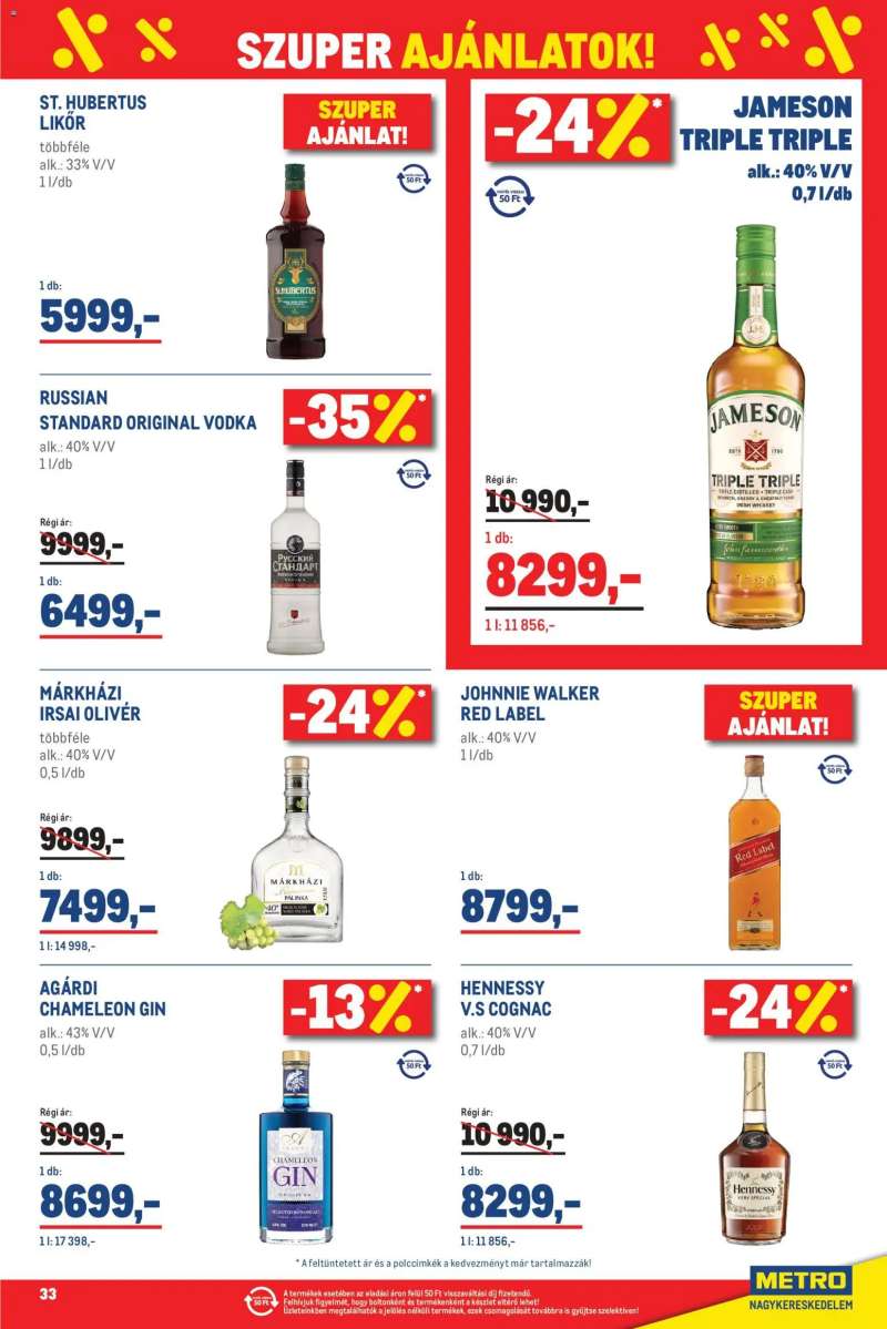 Metro Metro akciós újság 33 oldal