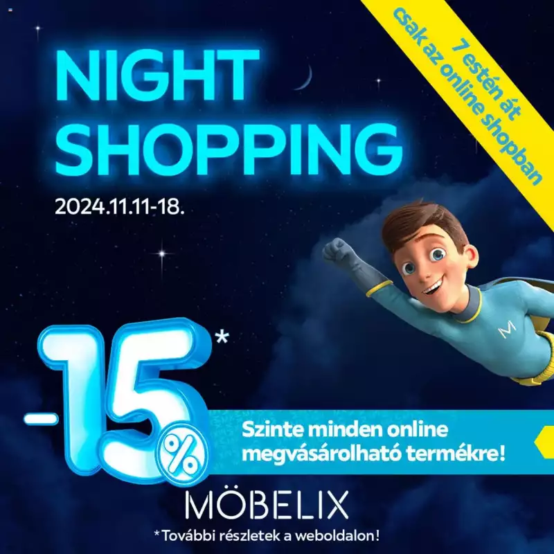 Möbelix Night Shopping 1 oldal