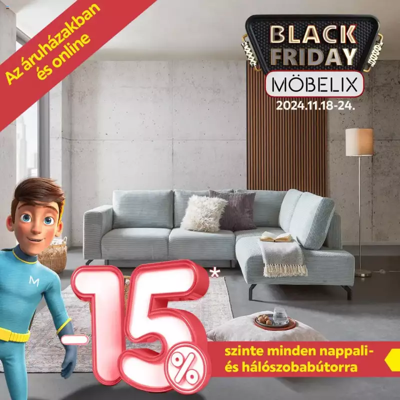 Möbelix Black Friday 1 oldal