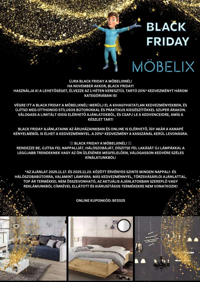 Möbelix Black Friday 2 oldal