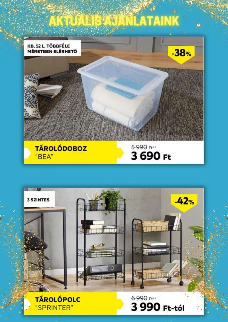 Möbelix Möbelix akciós újság 4 oldal