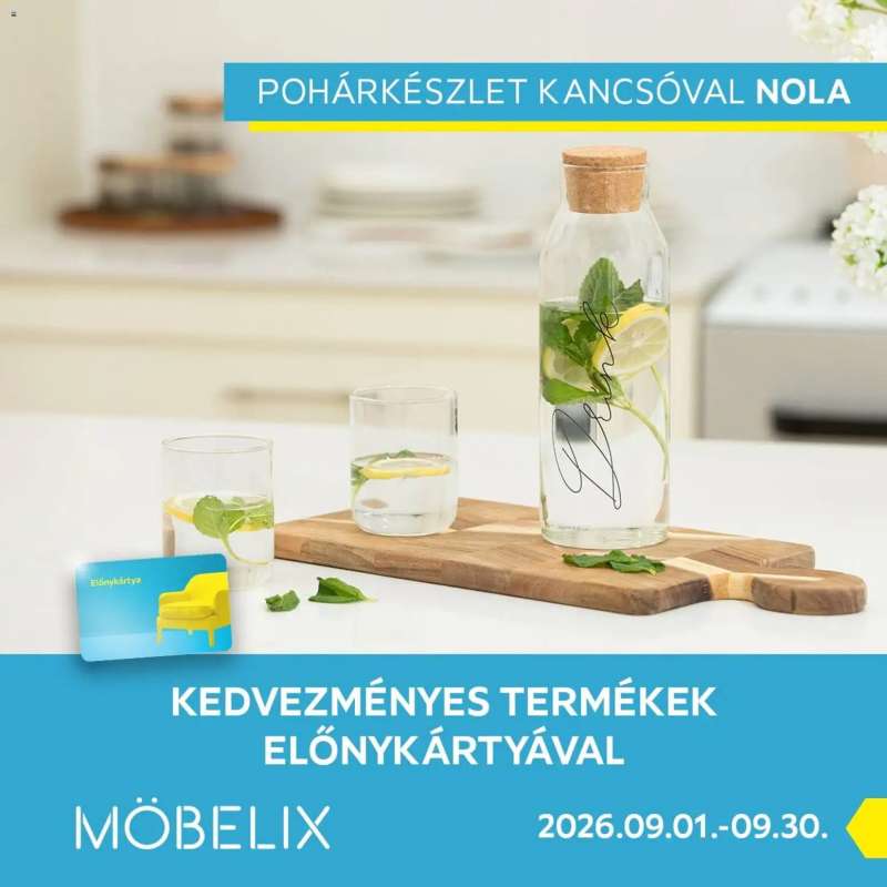 Möbelix Möbelix akciós újság 3 oldal