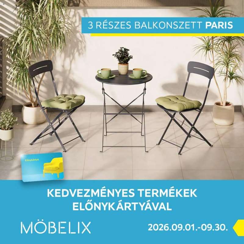 Möbelix Möbelix akciós újság 4 oldal