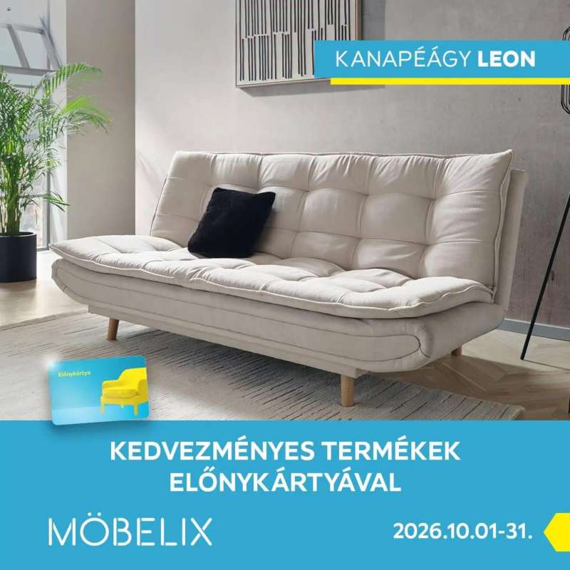 Möbelix Möbelix akciós újság 3 oldal