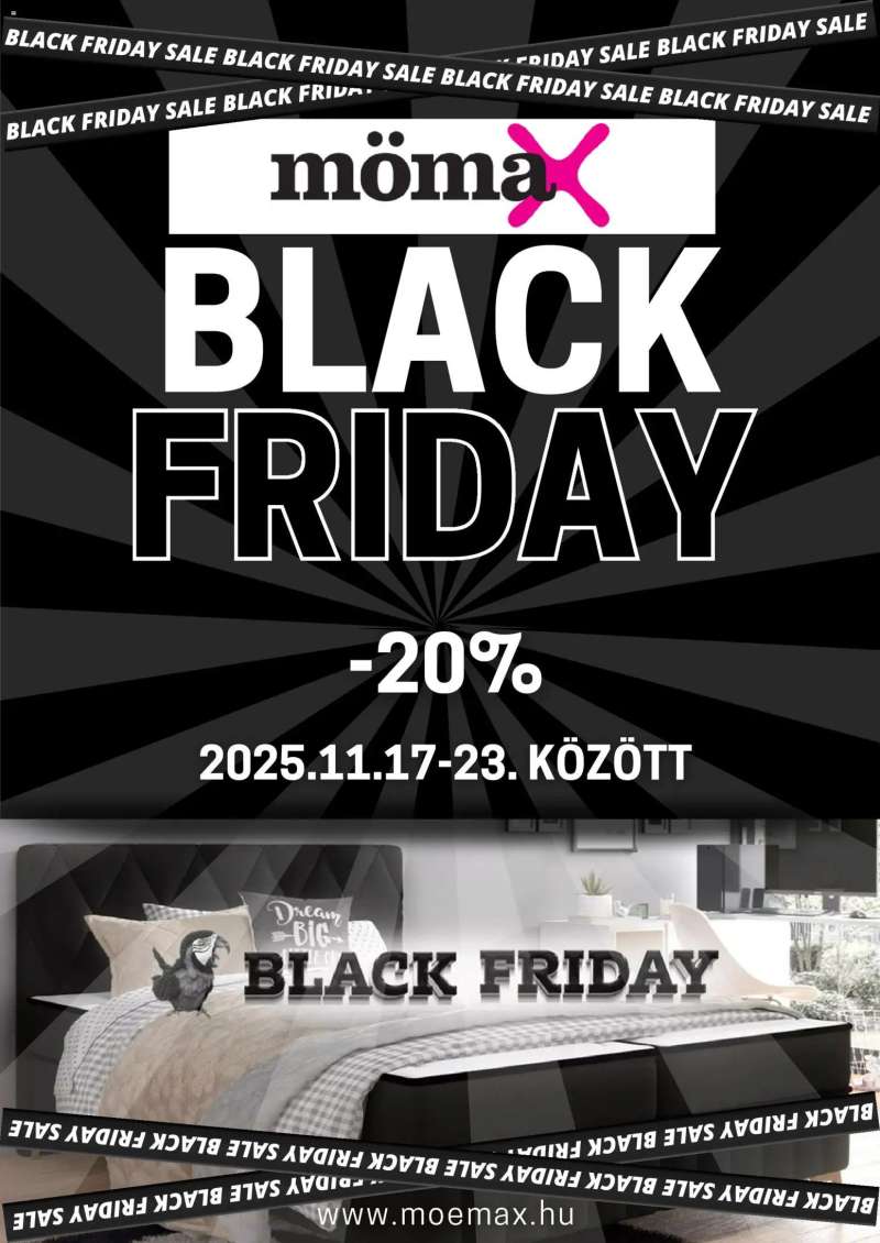 Mömax Black Friday 1 oldal
