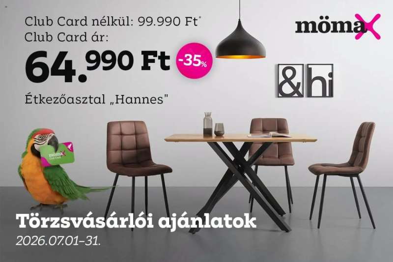 Mömax Mömax akciós újság 1 oldal