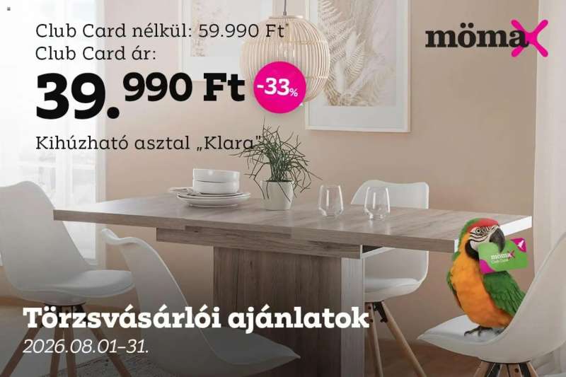 Mömax Mömax akciós újság 1 oldal
