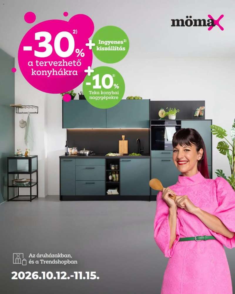 Mömax Mömax akciós újság 1 oldal