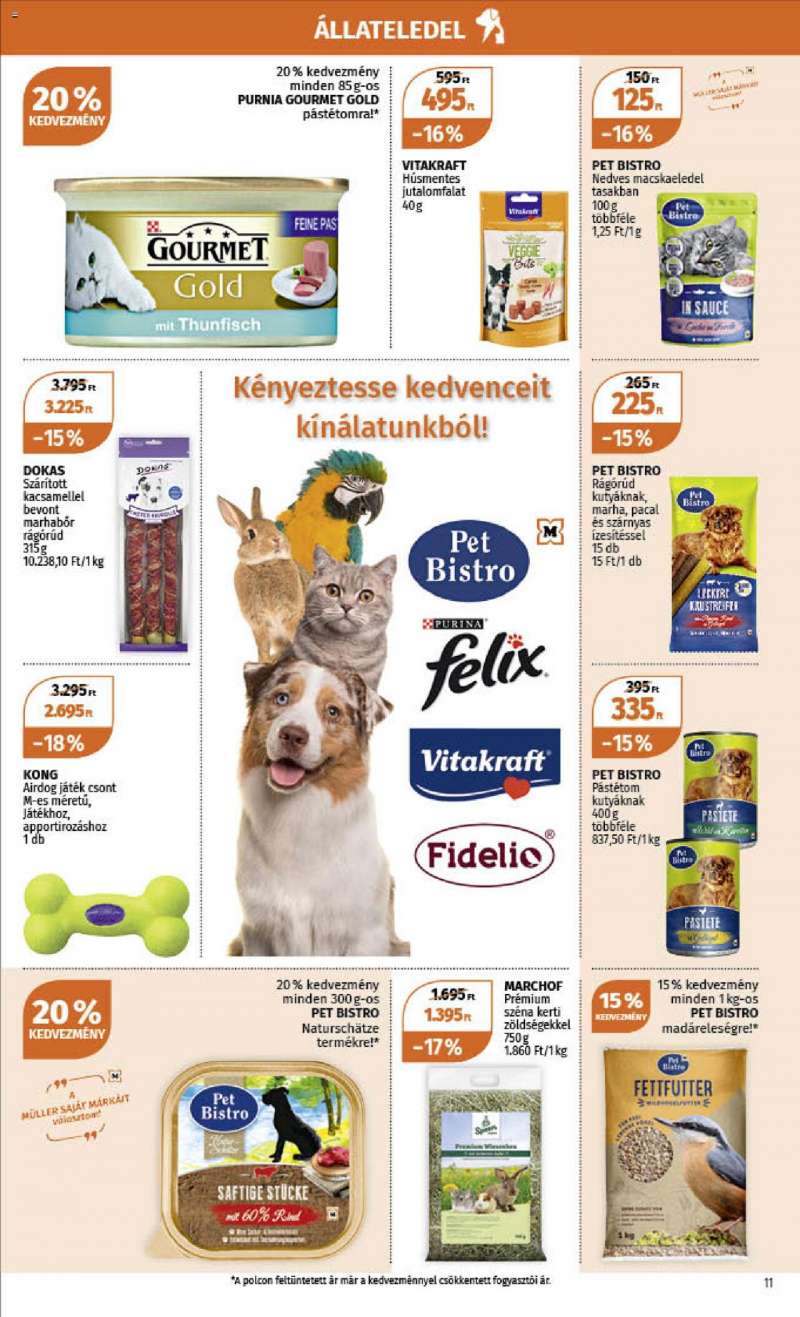 Müller Akciós Újság Müller 11 oldal