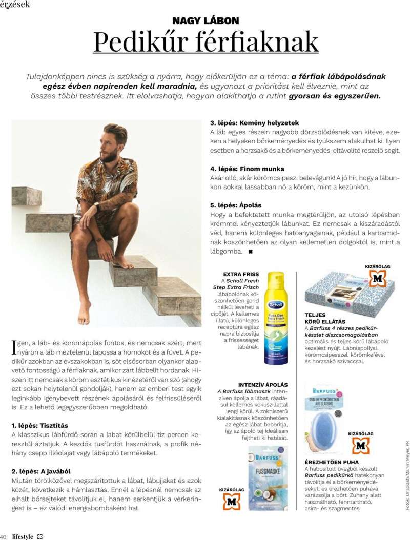 Müller Lifestyle magazin 40 oldal