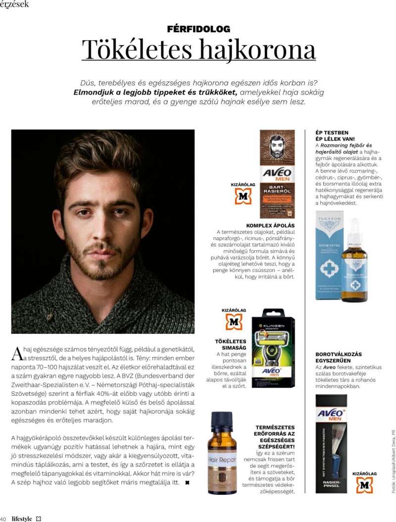 Müller Lifestyle magazin 40 oldal