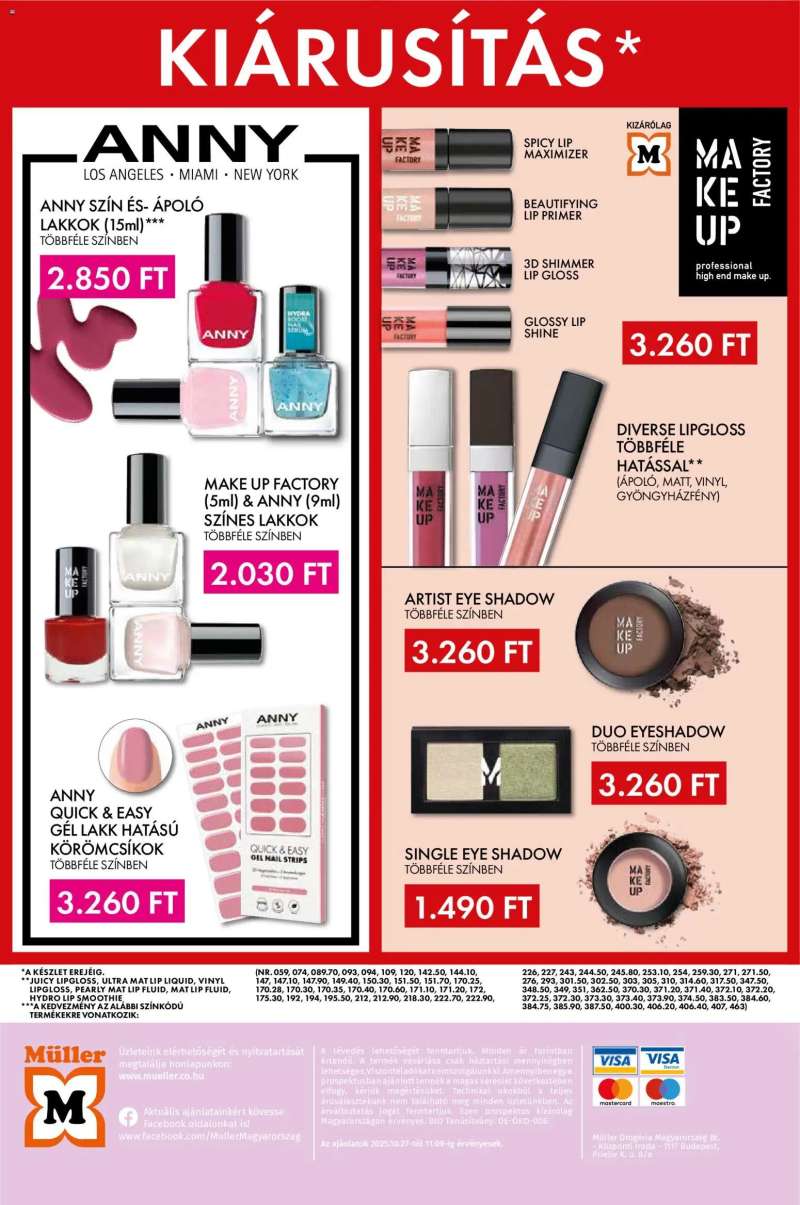 Müller A parfüméria világa 4 oldal