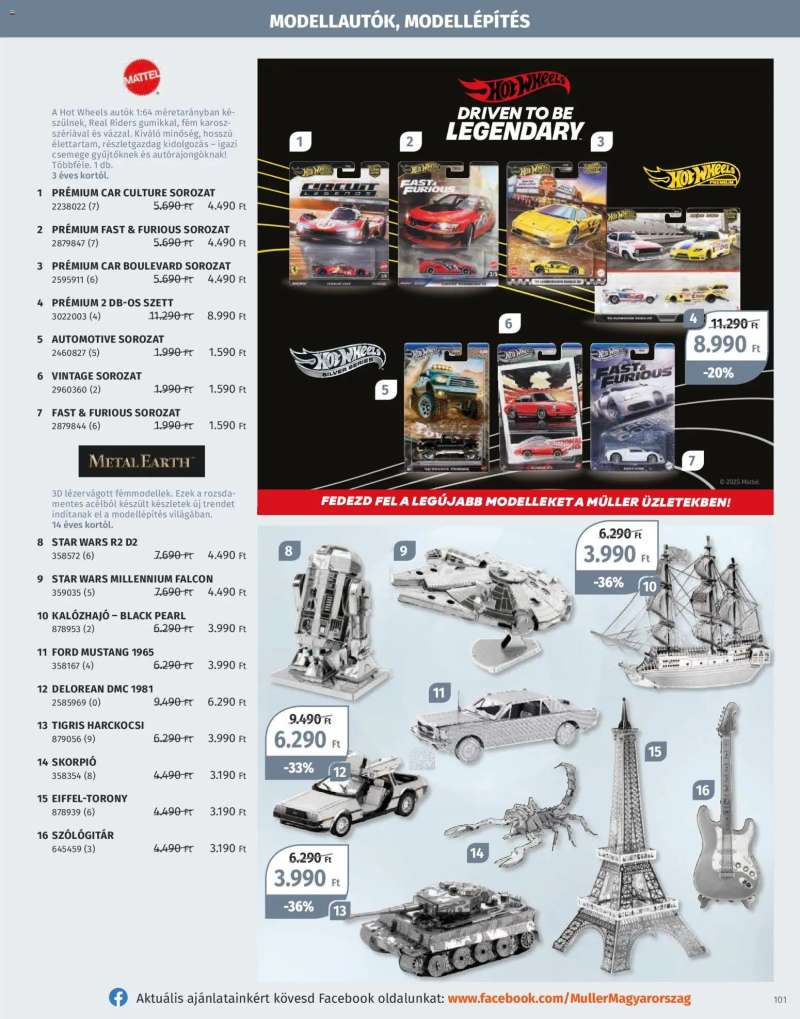 Müller Játékkatalógus 2025 101 oldal
