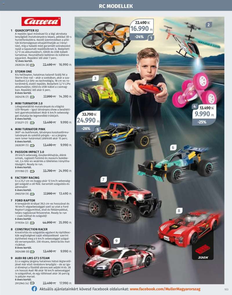 Müller Játékkatalógus 2025 103 oldal