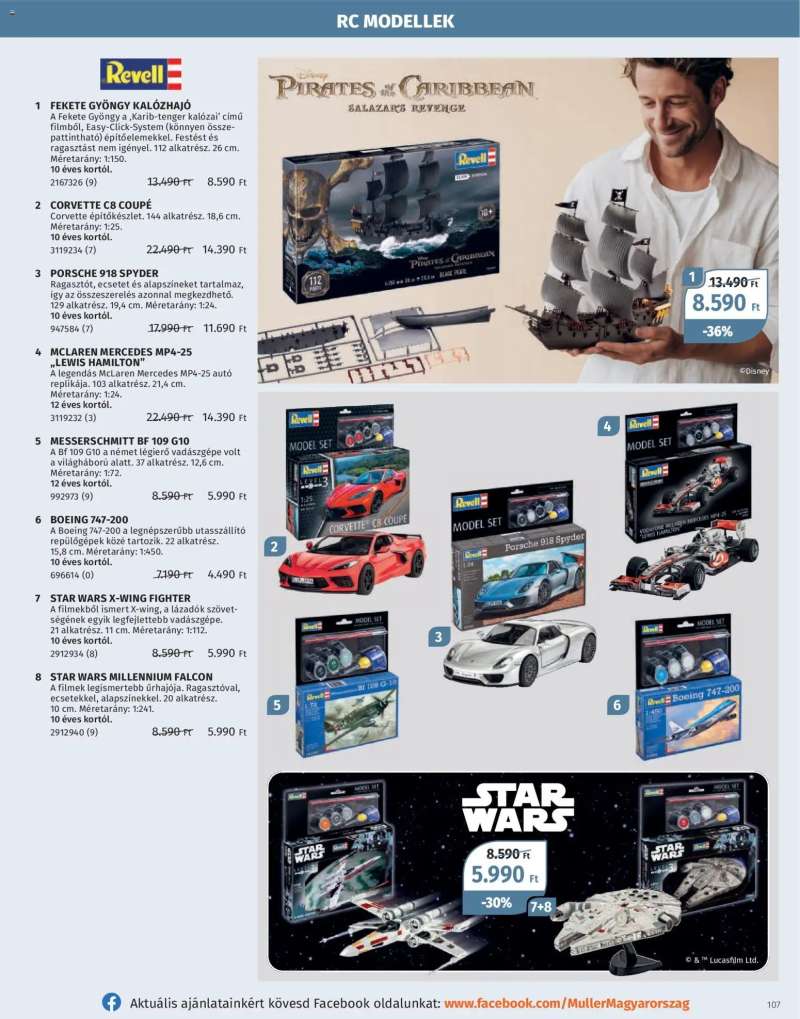 Müller Játékkatalógus 2025 107 oldal