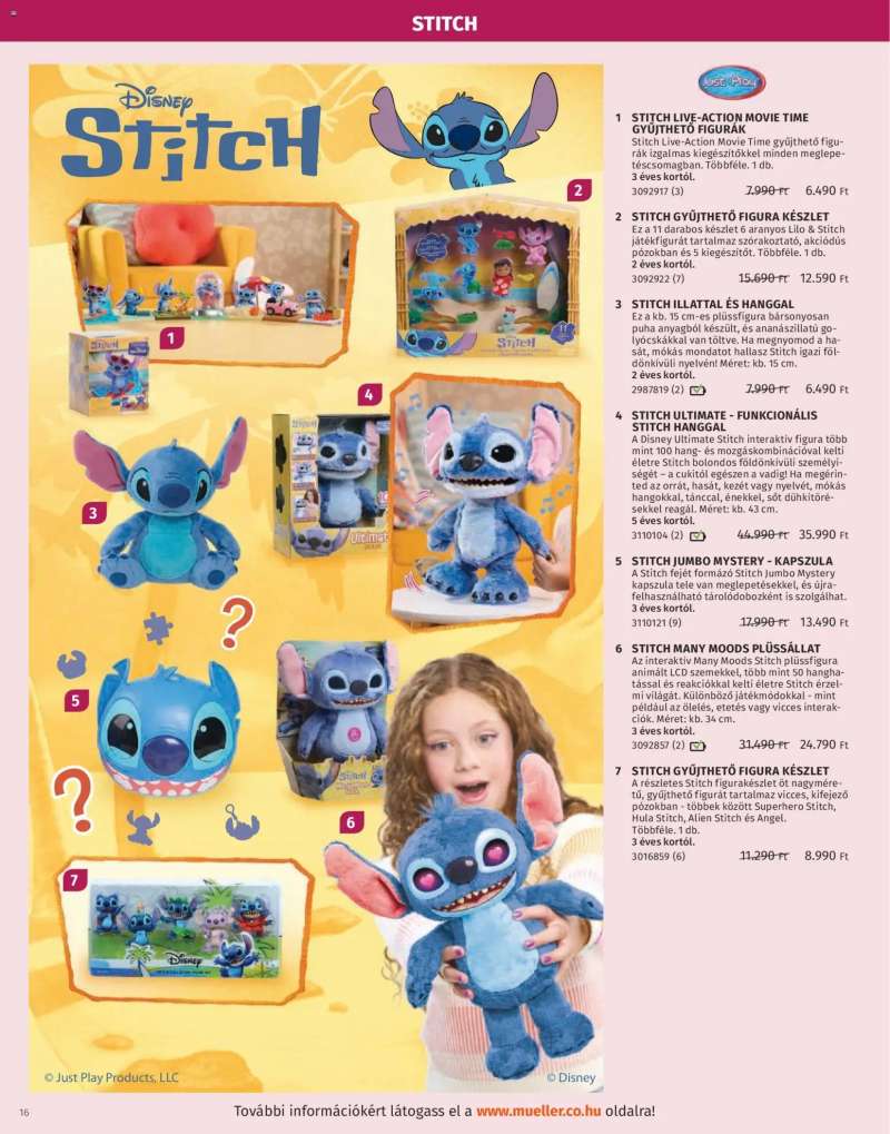 Müller Játékkatalógus 2025 16 oldal